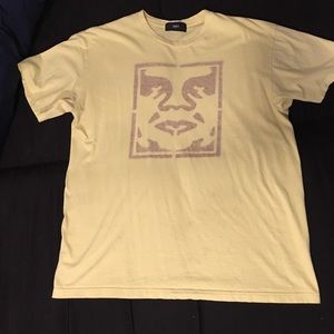 Preowned OBEY shirt Andre the Giant large